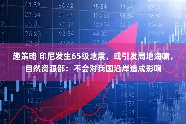 趣策略 印尼发生65级地震，或引发局地海啸，自然资源部：不会对我国沿岸造成影响