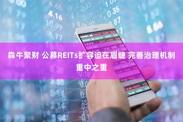 犇牛聚财 公募REITs扩容迫在眉睫 完善治理机制重中之重
