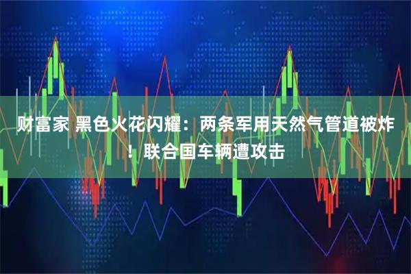 财富家 黑色火花闪耀：两条军用天然气管道被炸！联合国车辆遭攻击